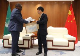 WHO and China Explore Strengthened Collaboration Through the African Union Health Architecture
