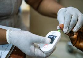 Blood testing for diabetes