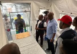 New Ebola treatment centre bolsters Democratic Republic of the Congo’s outbreak response 