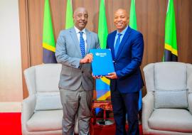 WHO Tanzania Representative, Dr. Alex Gasasira, Presents Credentials to the Ministry of Foreign Affairs and East African Cooperation