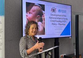 HO supports Mauritius in developing its first National Infant and Young Child Feeding Policy
