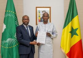 Dr N’da Konan Michel Yao officiellement accrédité Représentant résident de l’OMS au Sénégal