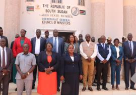 Minister of Health and WHO Representative visit Lakes and Warrap States to bolster health service delivery
