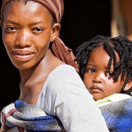 woman and child