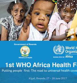 1st WHO Africa Health Forum