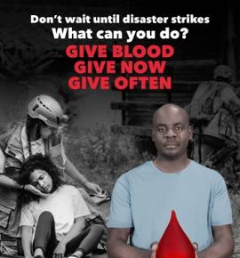 World Blood Donor Day 2017: What can you do? Give blood. Give now. Give often