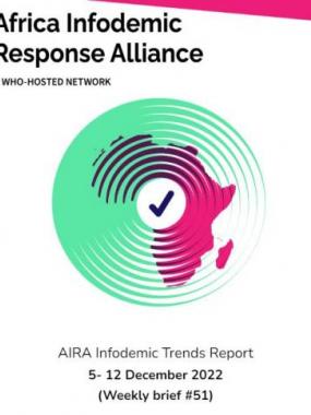 AIRA Infodemic Trends Report - 5 December (Weekly Brief #51 of 2022)