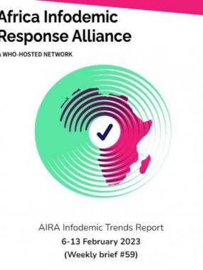 AIRA Infodemic Trends Report - February 6 (Weekly Brief #59 of 2023)