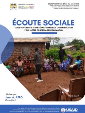 GUIDE ECOUTE SOCIALE COMMUNAUTAIRE AU BENIN