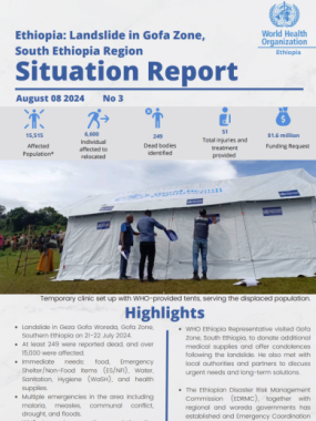 Ethiopia: Landslide in Gofa Zone, South Ethiopia Region