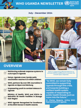 WHO Uganda Newsletter (July-December 2024)