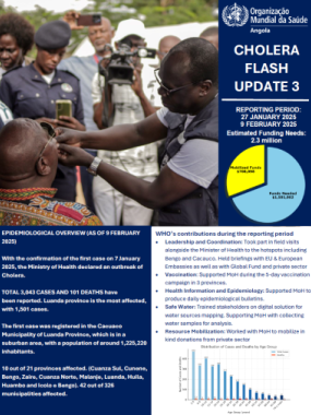 WHO Flash Cholera Update 3