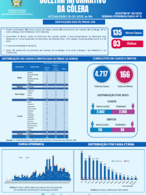 Boletim de Cólera 2025 Nº 45