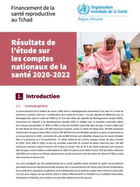 Financement de la santé reproductive au Tchad : résultats de l’étude sur les comptes nationaux de la santé 2020-2022