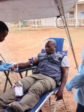 Every drop counts. Donate blood. Save a life today.