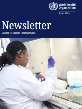 WHO South Africa 2025 4th Quarter Newsletter