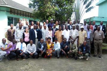 Group photo of the participants at the meeting