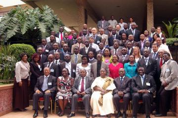 01 Participants pose for a group photo during the NCD regional meeting in Nairobi