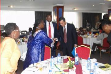 01 UNICEF Country Director Mr Marcel Rudasingwa delivers the UN speech at the launch of WIW at Makadarara groun