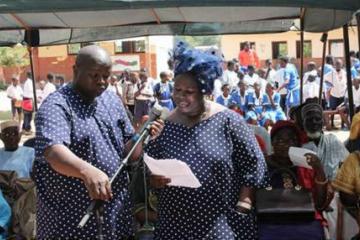 03 Headmistress Mrs. Sarjo Gassama and Idrissa Samba Sallah