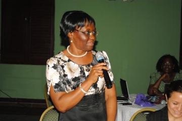 Cross River State Commissioner for Health, Professor Angela Oyo-Ita at the Southern Zone Review Meeting