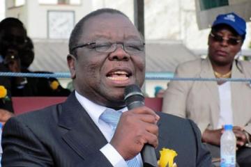 Prime Minister Tsvangirai making his remarks