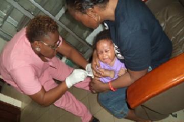 Vaccination at Power Holding Company Staff clinic