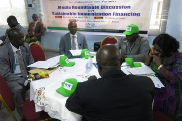 A cross section of participants at the Media Roundtable