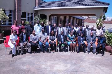 Malawi and Mozambique cross border meeting participants at Mwanza hotel in Malawi on 25 March 2015