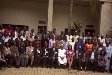 The WR, Dr. Rui Vaz (middle) in group photograph with participants.