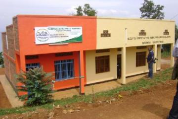 Official Opening of Nkombo Community Health Workers’ Business Building by Deputy DG RBC and Mayor of Rusizi District