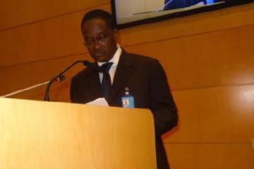 Dr. Pierre Mpele-Kilebou, Country Représentative of WHO Ethiopia