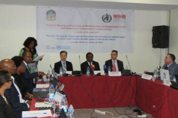 Opening ceremony of the Tobacco Meeting in Luanda