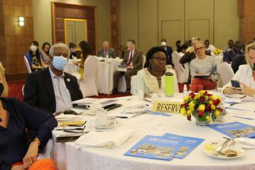 MoH and Health Development Partners at the High-level meeting on the Ebola Outbreak