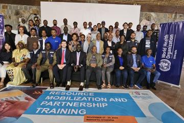 WHO Ethiopia Trains Technical Staff on Resource Mobilization