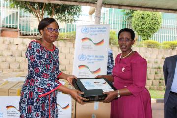 WHO and Germany donate IT equipment to support health sector digitization thumbnail