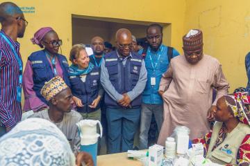 WHO pledges support to flood-displaced persons in Borno Insist as health facilities  affected A thumbnail