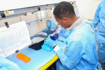 Tanzania’s Laboratory Enhancements Paves Map for Measles and Rubella Elimination. thumbnail