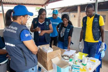 WHO and UNHCR collaborate to Strengthen Health Services for Refugees in Lunda Norte thumbnail