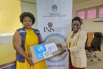 WHO and USAID donating mpox kits to Angola