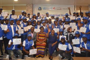 Group Photo at the AVoHC SURGE training-closing ceremony