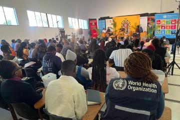 Panel discussion ongoing at the Kwaluseni campus. 