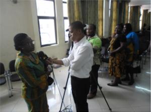 Dr Robalo grants post Press briefing interview