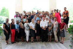 Group photo of participants NAPSH Seychelles
