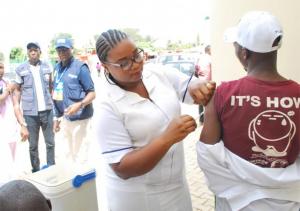 Yellow fever vaccination campaign in Jos, Plateau state