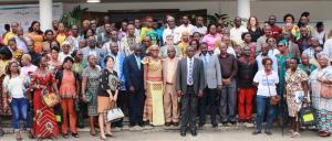 Group photo of participants at the 10th Annual National Health Conference in Monrovia