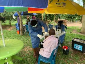 Community vaccinantion against Ebola Virus Disease in Kirombe Village, Kasese District