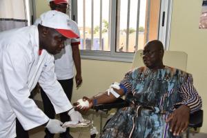 Dr Soumaîla Ouedraogo, ancien Ministre de la santé réaffirme son engagement en faveur du Don de sang
