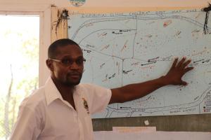Lovemore explaining the distribution of cholera cases