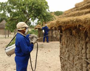 The Minister of Health and Social Services launched the annual indoor residual spray (IRS) campaign during the commemoration of the World Malaria Day in Khorixas. 